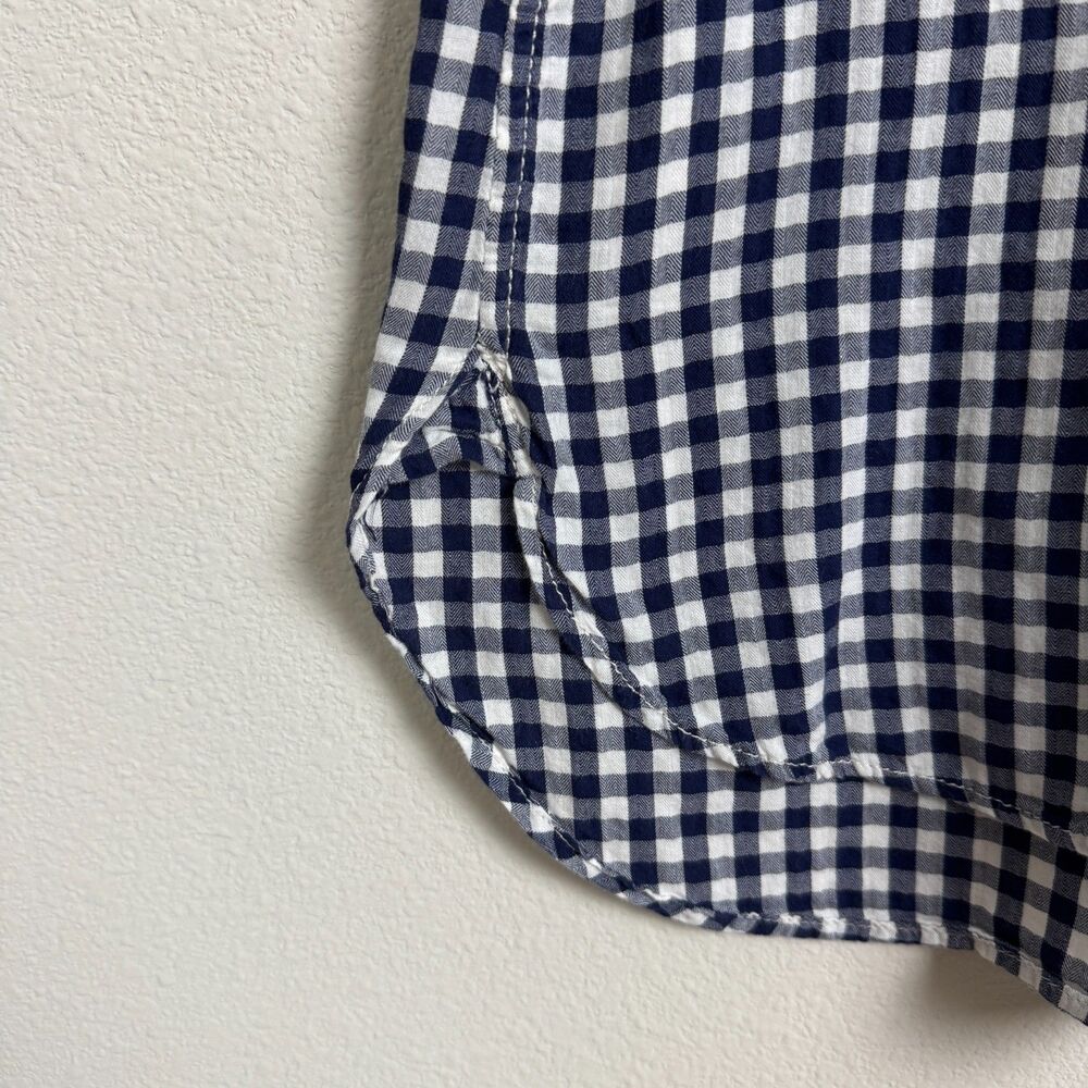 Ralph Lauren Denim & Supply Gingham Check Shirt Sz L Coastal Grandma - Picture 4 of 7